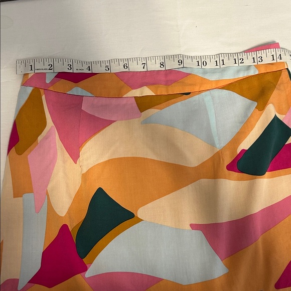 YLLW Colorful Geometric Mini Skirt - Picture 5 of 6